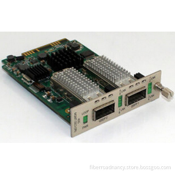 40G Manageable Media Converter OEO Converter Card QSFP TO QSFP
